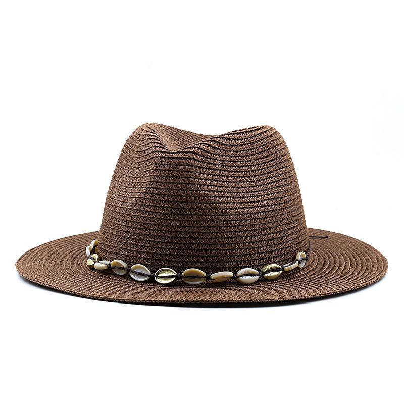 Western Denim Handmade Straw Hat Top Hat Women's Outdoor Beach Hat Sun Protection Hat