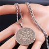 The Planets Mercury Stainless Steel Necklace Seal of Seven Archangels Secret of Universe Necklaces Jewelry talismanes poderosos