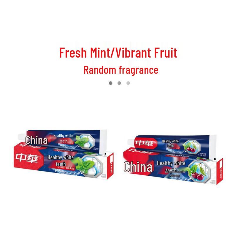 Zhonghua Strong Teeth White Dynamic Fruit Flavor Toothpaste