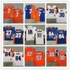 Camiseta de Fútbol Retro Denver Broncos para Hombre Camiseta de Algodón para Entrenamiento Estilo NFL Ropa Deportiva para Aficionados