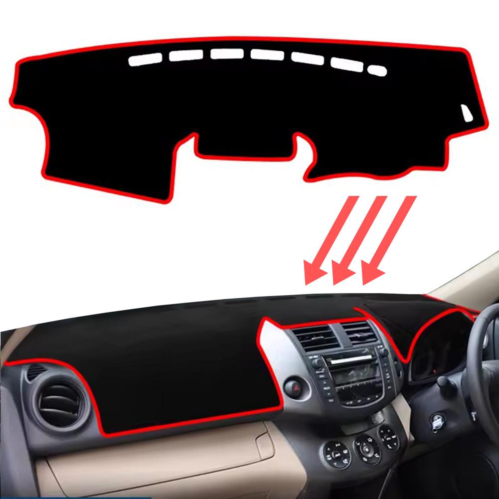 Car Dashboard Mat for Toyota RAV4 XA30 2006 2007 2008 2009 2010 2011 2012 Sunshade Protective Carpet Dash Pad Dashmat