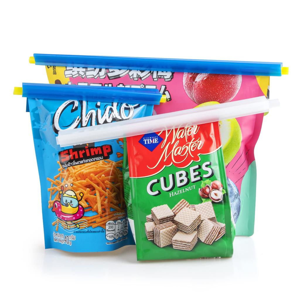 Multifunctional Home Storage Food Sealing Stick Moisture-Proof Snack Plastic Clip Coffee Tea Sealing Clip Food Sealing Strip 2