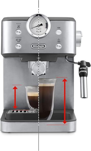 De longhi em450.m silver espresso machine