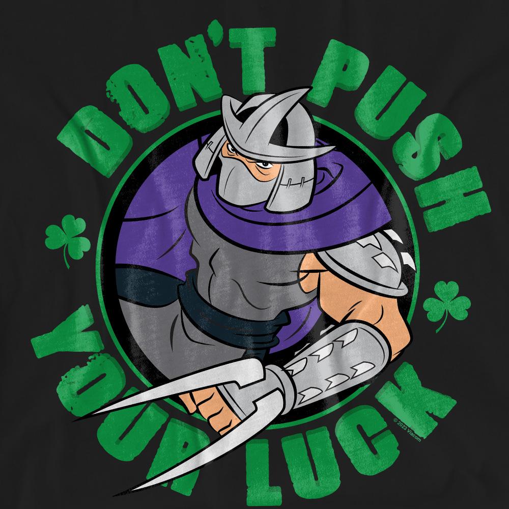 Teenage Mutant Ninja Turtles Unisex Adult Luck Shredder St Patricks Day T-Shirt