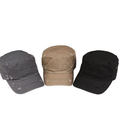 Men's and Women's Brim Military Cap Military Hat Daily Vintage