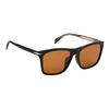 Lunettes de Soleil David Beckham DB 1054/F/S 57/18/145 BLACK/BROWN acétate homme DB 1054/F/S
