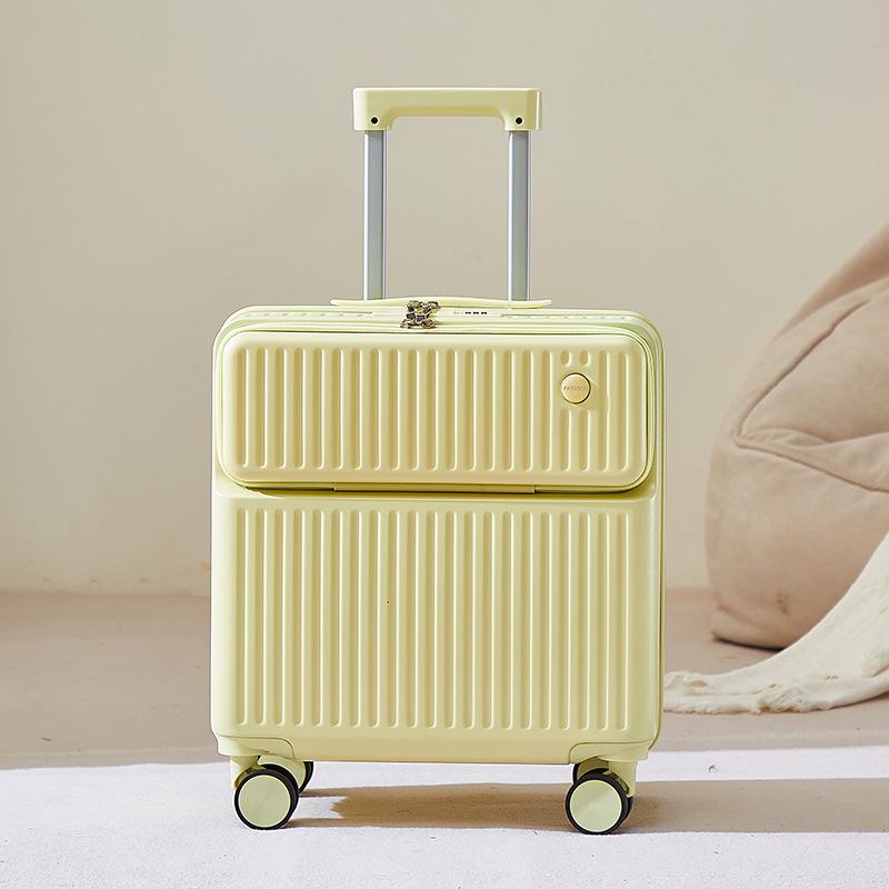 

New 18 Kids Front-Opening Carry-On Suitcase - Lightweight Travel Trolley for Boys & Girls (Also in 20 ) 18 inch [Carry-On, Multi-Function Front Opening]