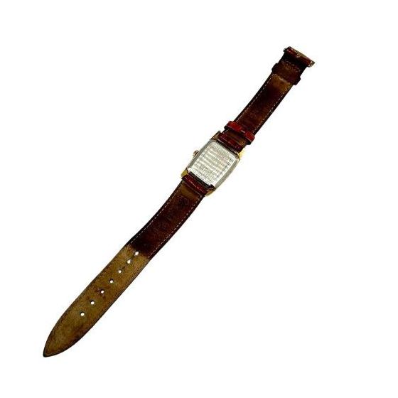 Used HAMILTON Watch 6186 Square Gold