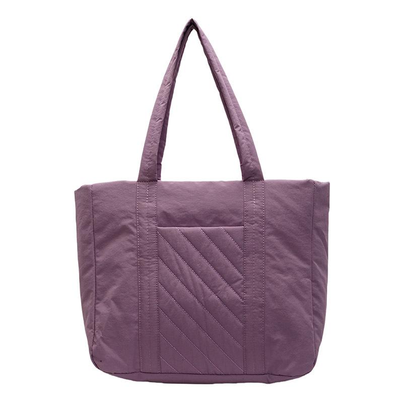 New large-capacity underarm commuter bag cotton bag simple casual tote bag fashionable versatile shoulder bag