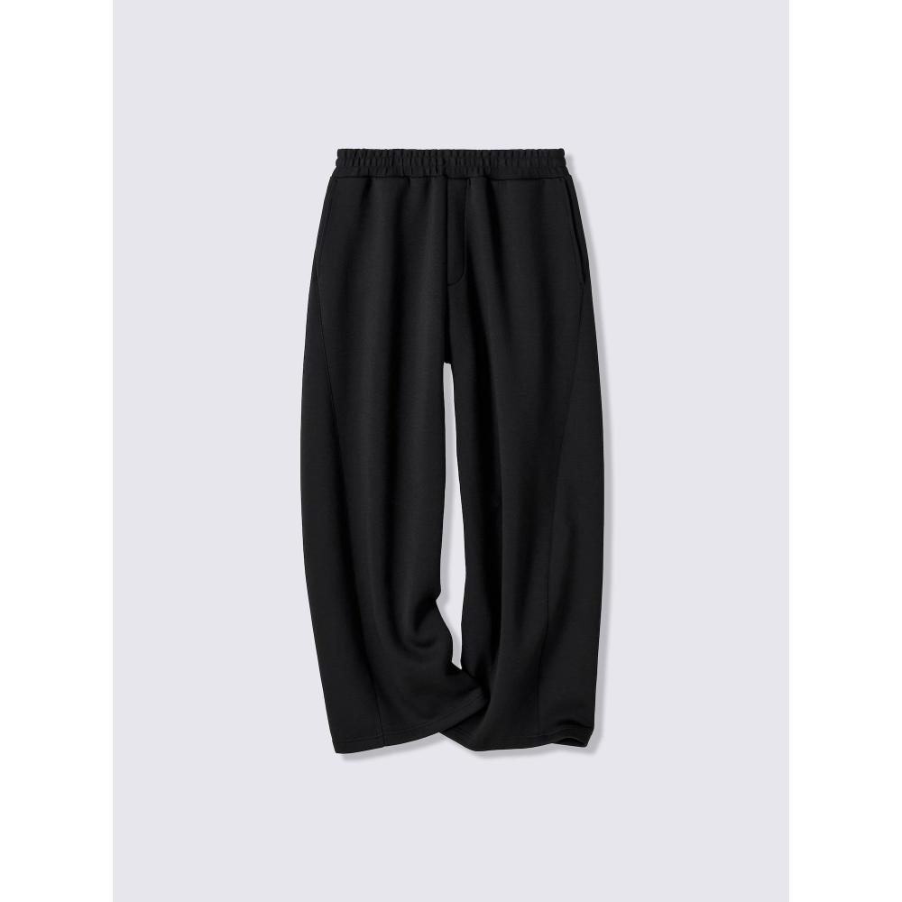 Gu By Uniqlo Smooth Sweat 3d Barrel Pants Mn