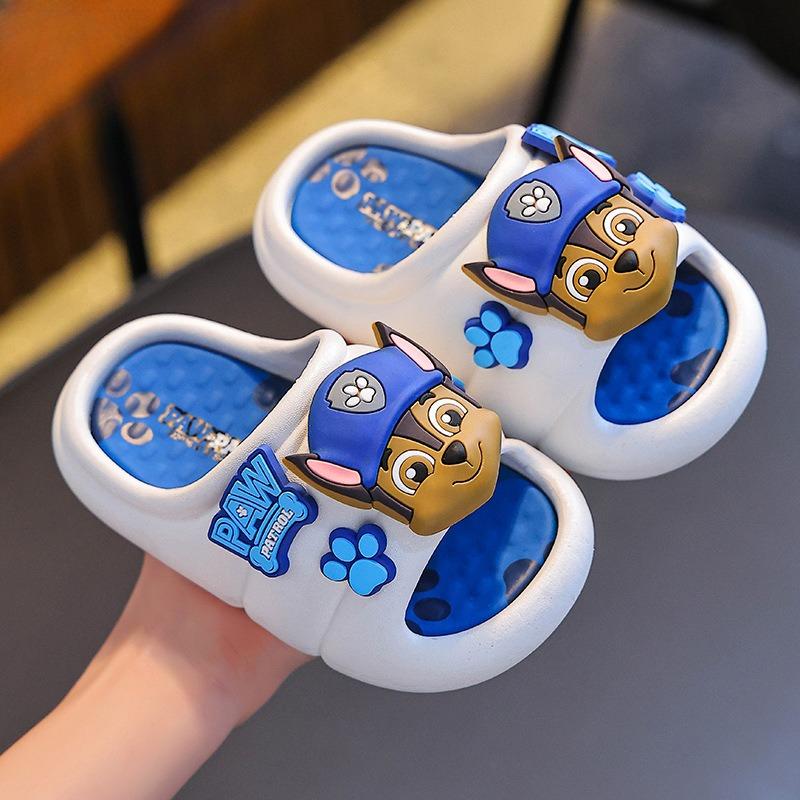Cartoon Flip-flops for Boys, Girls - Anti-slip Soft-soled Home Shoes