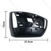 Car Outside Rearview Side Mirror  Frame House Case For Ford S-MAX SMAX  2006-2015 / C-MAX CMAX 2011-2015 / KUGA ESCAPE 2008