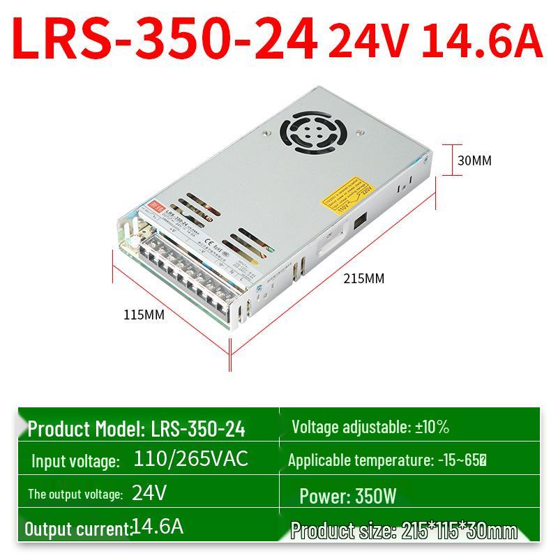Ultra-Thin Silent LED Switching Power Supply 220V To 5V-48V, 35W-600W