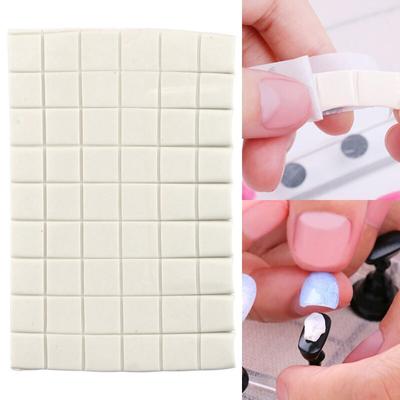 1 Pack Nail Adhesive Glue Clay Stick Removable Reusable Clay Stand Holder Display Tips Nails Art Practice Tools Manicure