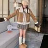 Short locomotive fur integrated winter lamb coat imitation fur autumn and winter new thickened coat