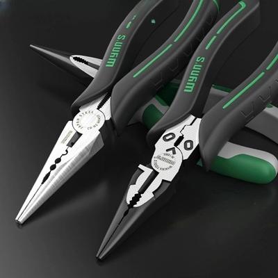 High Voltage Resistant Power Electrician Cable Wire Cutter Plier Nose Plier Cutting Nippers Stripping Crimpping Hand Tools