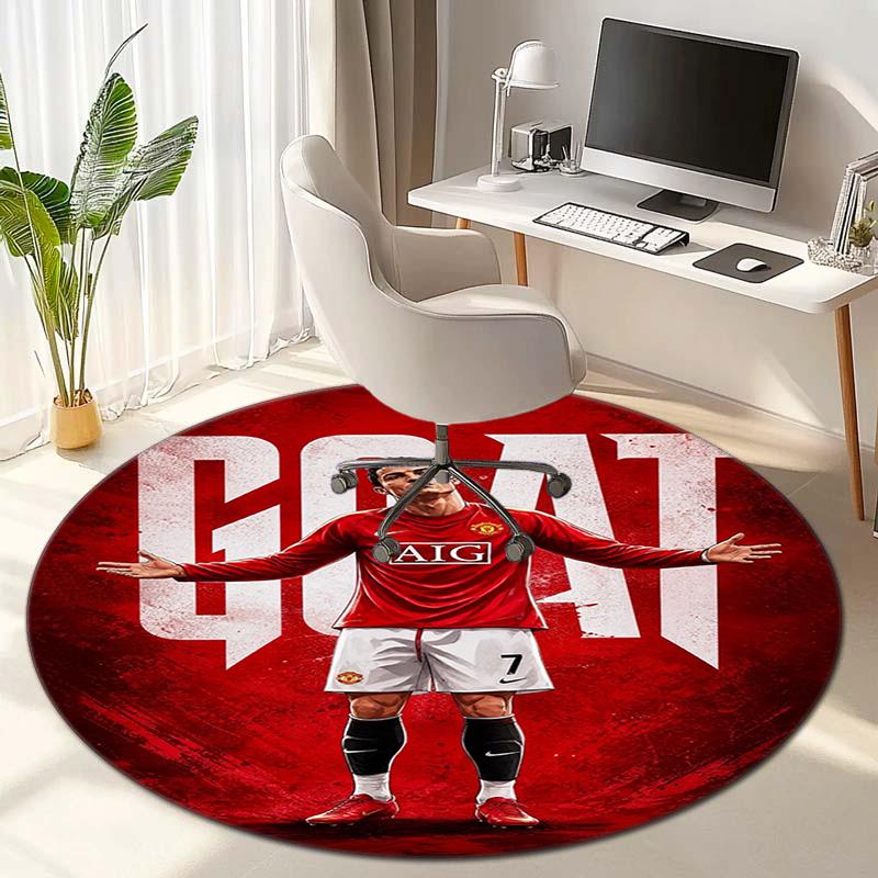 Ronaldo Legacy Iconic Moments Carpet Living Room And Bedroom Mats Home Decor Bathroom Mat Office Chair Cushion Dormitory Decoration