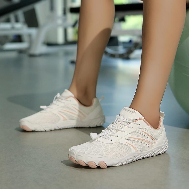 Elastic Hiking Shoes Anti-slip Trekking Camping Sneakers Unisex Breathable Climbing Sports Shoes Light Cross-training Shoes