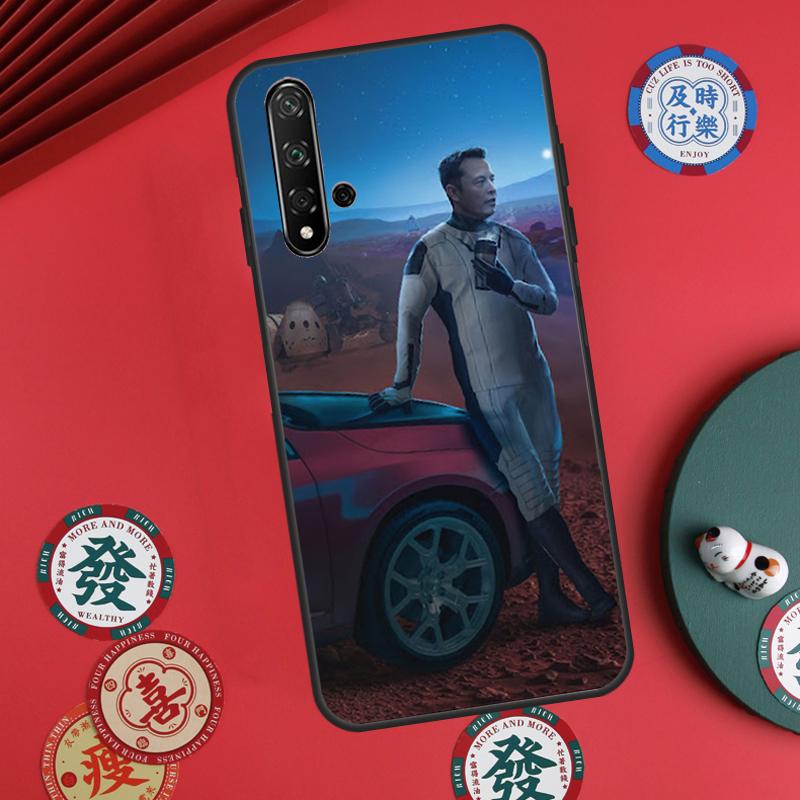 

Чехол Elon Musk для Huawei Nova 12s 7i 8i 11i 12i Y73 Y70 Y90 Y60 Y72 Y61 Y91 9 10 SE P30 Pro P40 Lite Huawei Nova 7i