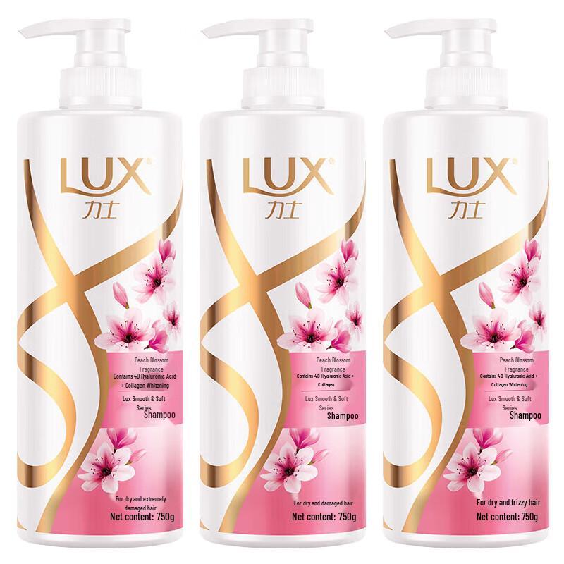 

Lux Peach Blossom Scented Shampoo 3-Pack