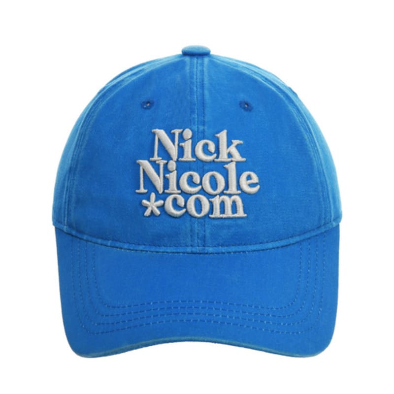 

NICK&NICOLE NN DOTCOM SIGNATURE BALL cap_VINTAGE BLUE FREE