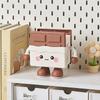 Plastic Pen Holder Large Capacity Desktop Organizer Cute Storage Bucket Ornaments  School Office