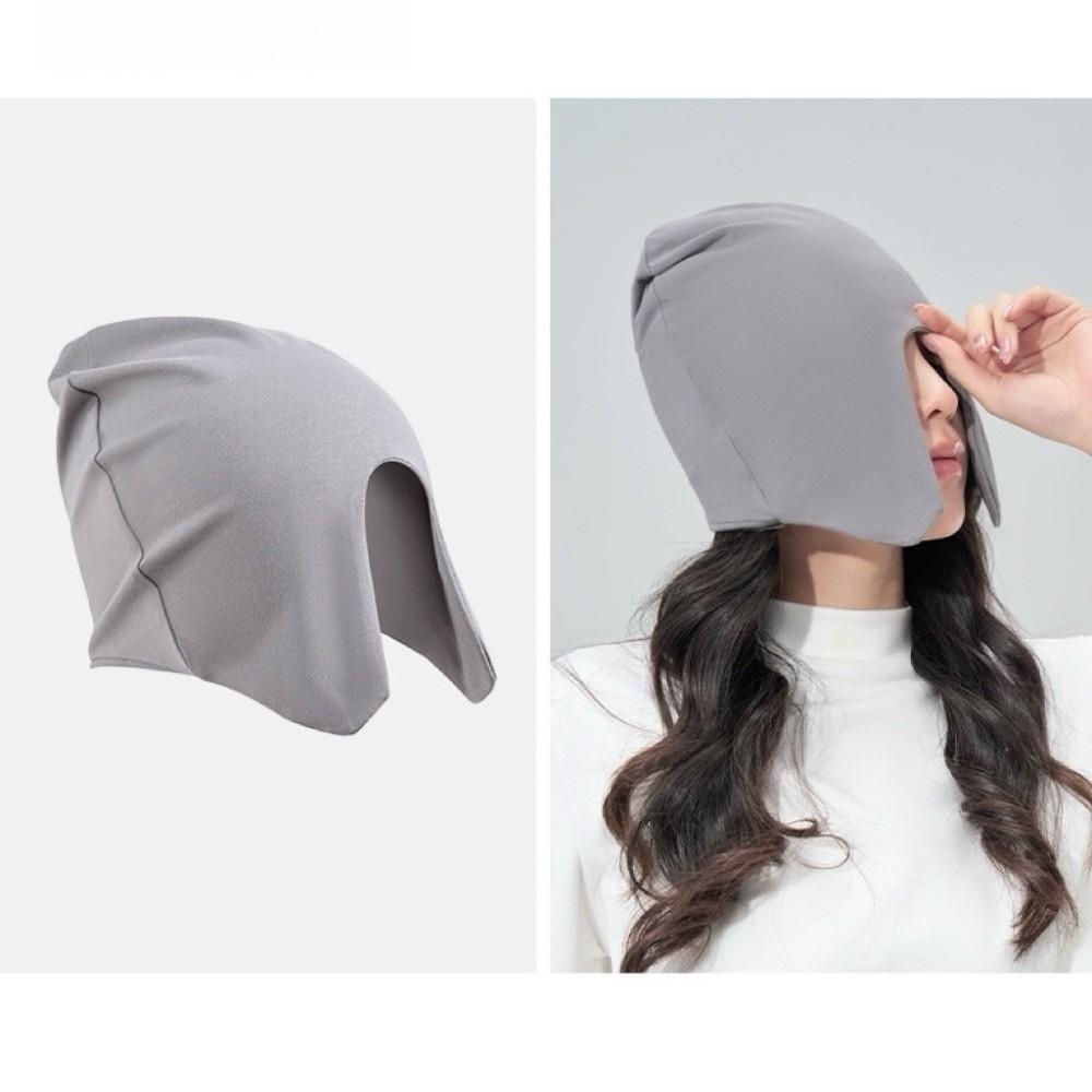 Weiche Schlafhaube Bequeme Baumwoll-Augenmaske Schlafhilfe 2 in 1 Pullover Augenmaske Nachts
