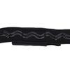 2PCS Spray Holder Hand Strap Oxford Cloth Adjustable Reflective Spray Carrier Running Safety Strap for Night Jogging Walking Black