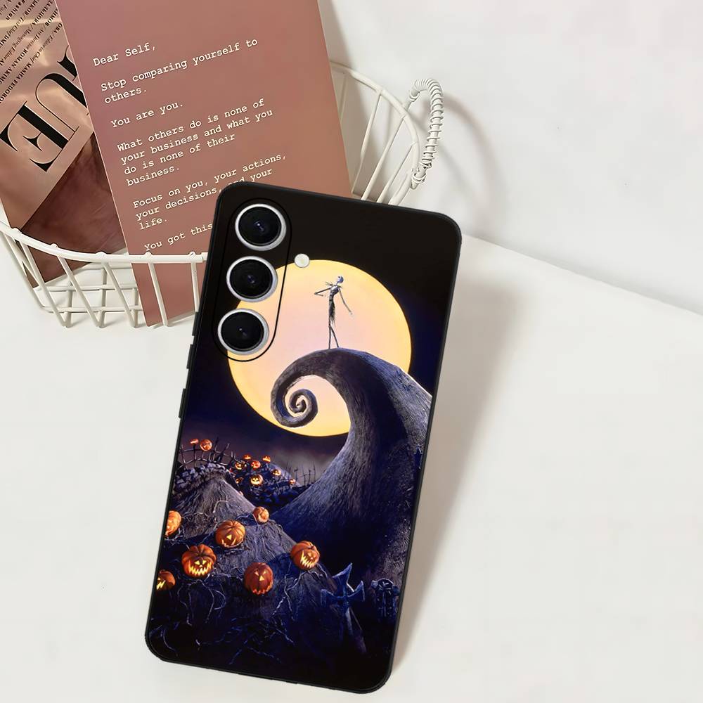 The Nightmare Before Christmas Halloween Phone Case For Samsung S 24 fe 25 Ultra plus 20 lite 21 30 22 23 24 22 Ultra 5G Fundas