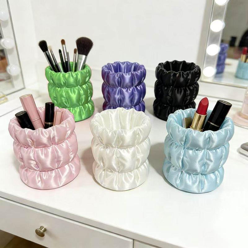 3D Printed Makeup Brush Holder Large Capacity Pen Holder 3D Printed Stationery Storage Box Desktop Decorative Ornaments