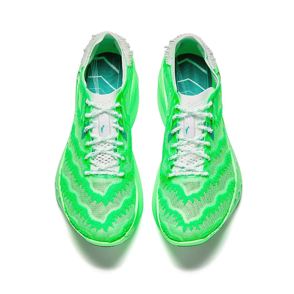 Anta C202 G9 2nd Generation Awakening Lion Series Qingcai Lion Highlighting Lion Men Running Shoes Fluorescent-Green 112545565R-1