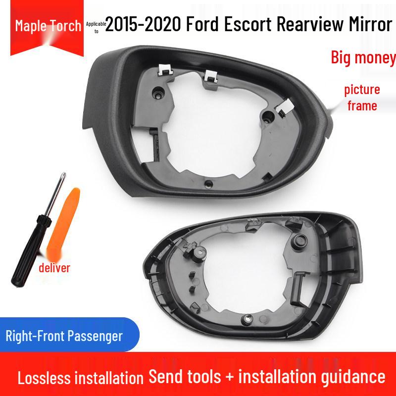 Ford Escort 15-20 Rückspiegelgehäuse Reflektierender Linsenrahmen Zubehör