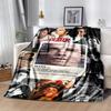 Dexter Flannel Blanket Soft Warm All-Season Throw, Design for Camping, Car Travel, Hiking Sofa, Bed, Office Perfect Gift for Parties