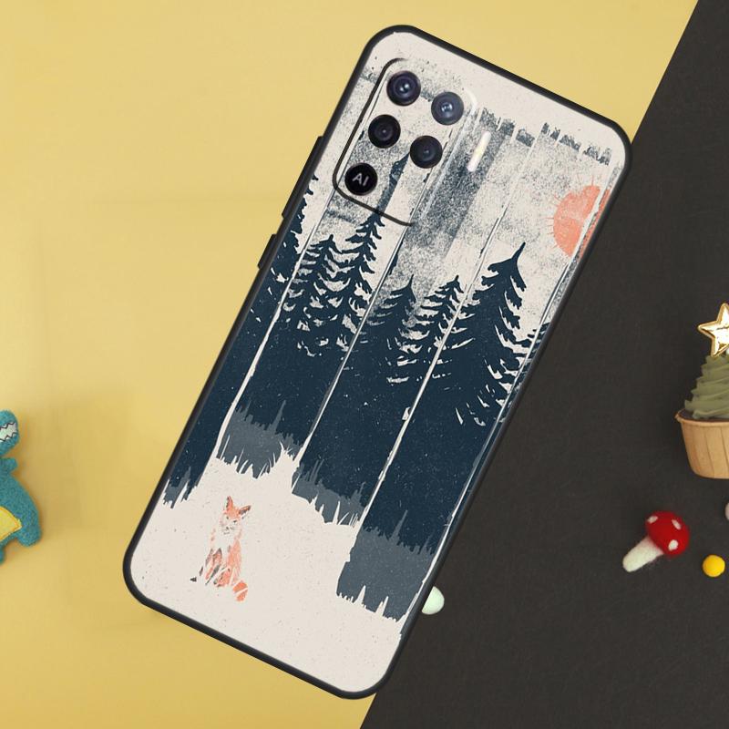 Summer Nights Case For Oppo A96 A76 A16 A17 A57 A60 A40 A80 A18 A38 A58 A78 A98 A15 A54 A74 A94 A6 A5 Pro
