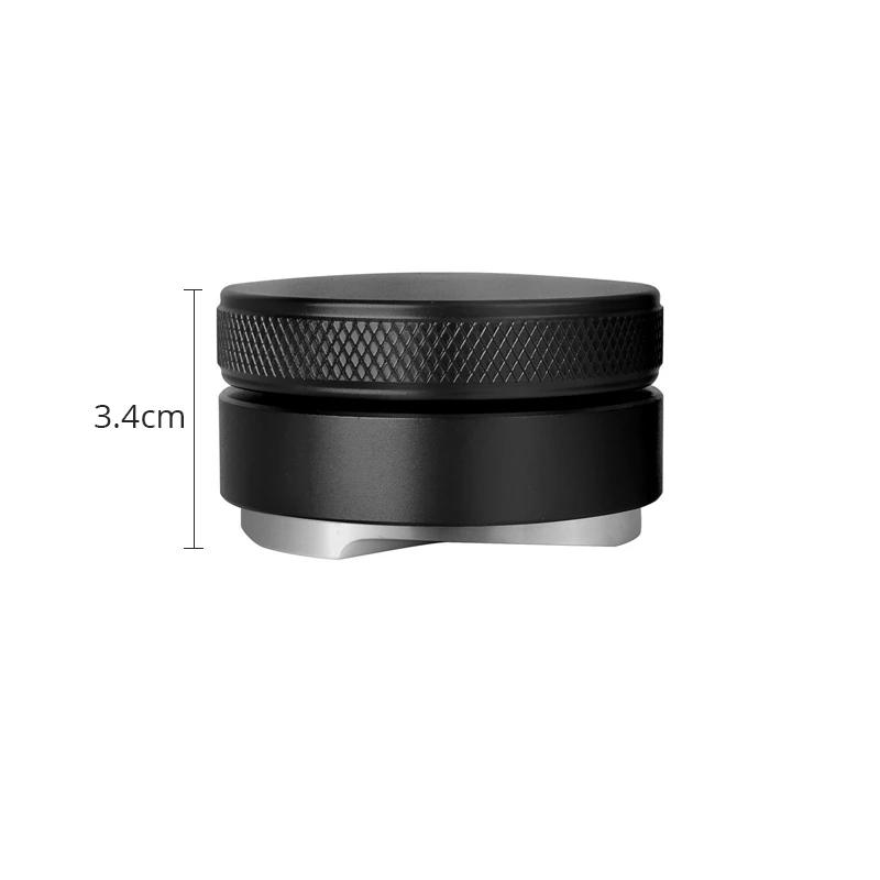 Coffee Distributor, Espresso Distribution Tool/Leveler, 3 Angled Slopes Adjustable Palm Tamper Fits 51/53/58mm Portafilter