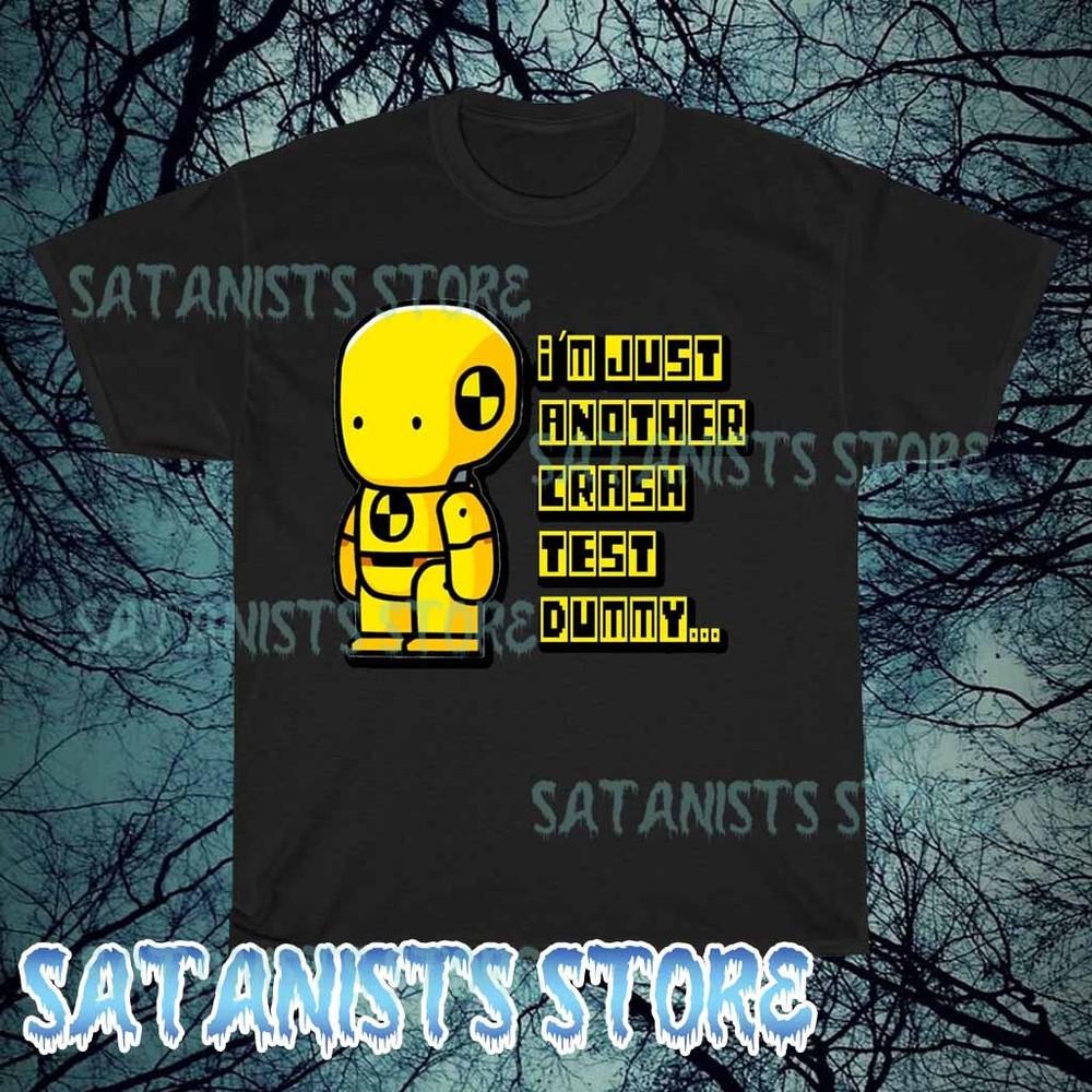 

Нова чоловіча футболка з активним логотипом Crash Test Dummy, смішна, розмір від S до 5XL 4XL