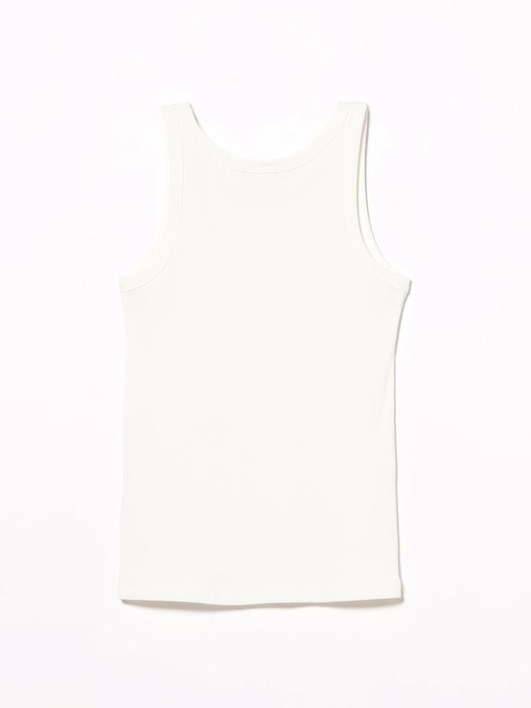 Ray Beams S/S TEE Basic Ribbed Tank Top Women's Black One Size