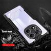 Funda Protectora Antigolpes de Acrílico Transparente Para Redmi Note 14 Pro 5G 4G Anillo Magnético Soporte Fundas Redmy Note14 Pro+ Note14Pro