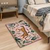 Tropical Jungle Tiger Floor Mat Non-Slip Washable Welcome Mat Kitchen Bedroom Carpet Summer Home Decoration
