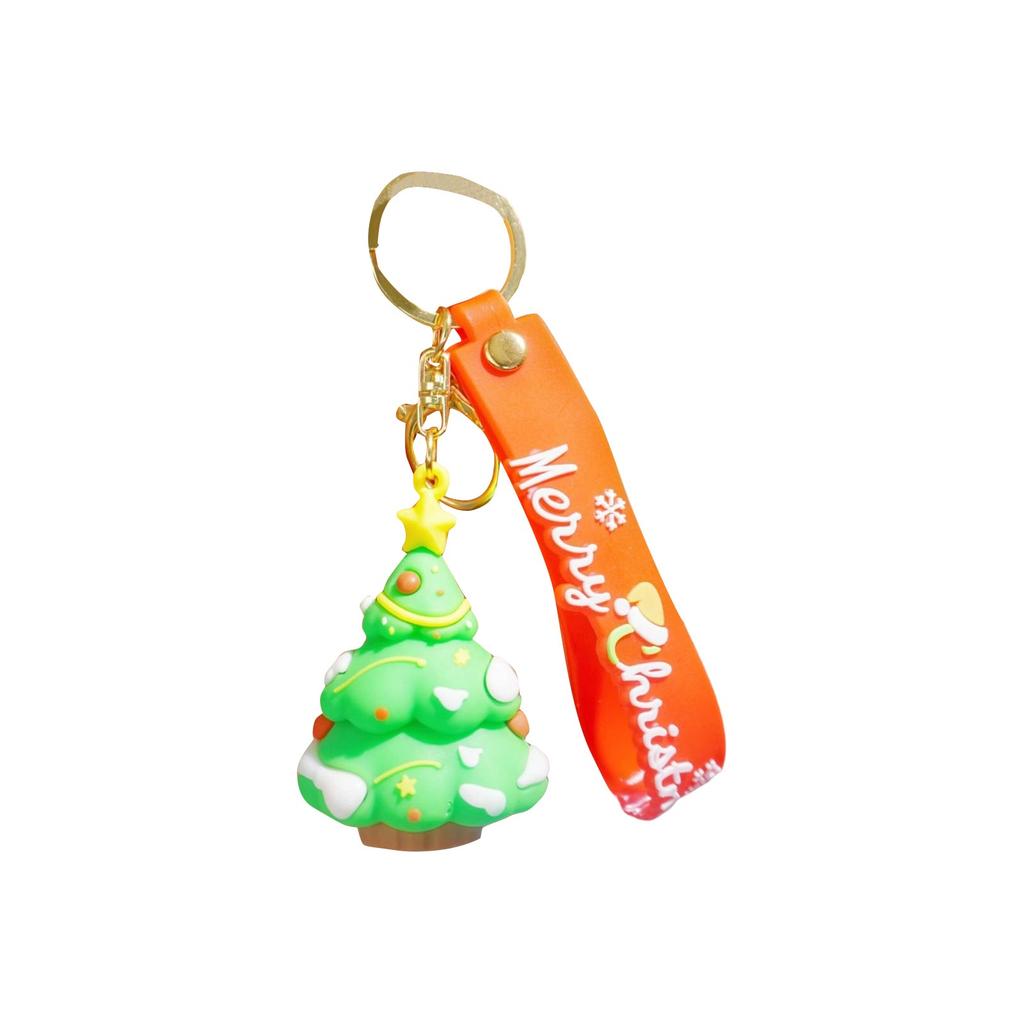 Cartoon Christmas Series Creative Keychains, Car Pendants, Bag Keychains, Christmas Gifts