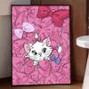 Disney Diamond Painting 5D DIY Marie Cat Diamond Painting Art Diamond Painting Kit Adult/Beginner Gift Idea Home Decor
