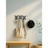 Butterfly Key Holder 7 Hooks Modern Wall Mounted Organizer Cute Entryway Decor Bathroom Storage Space Saving Home Gift