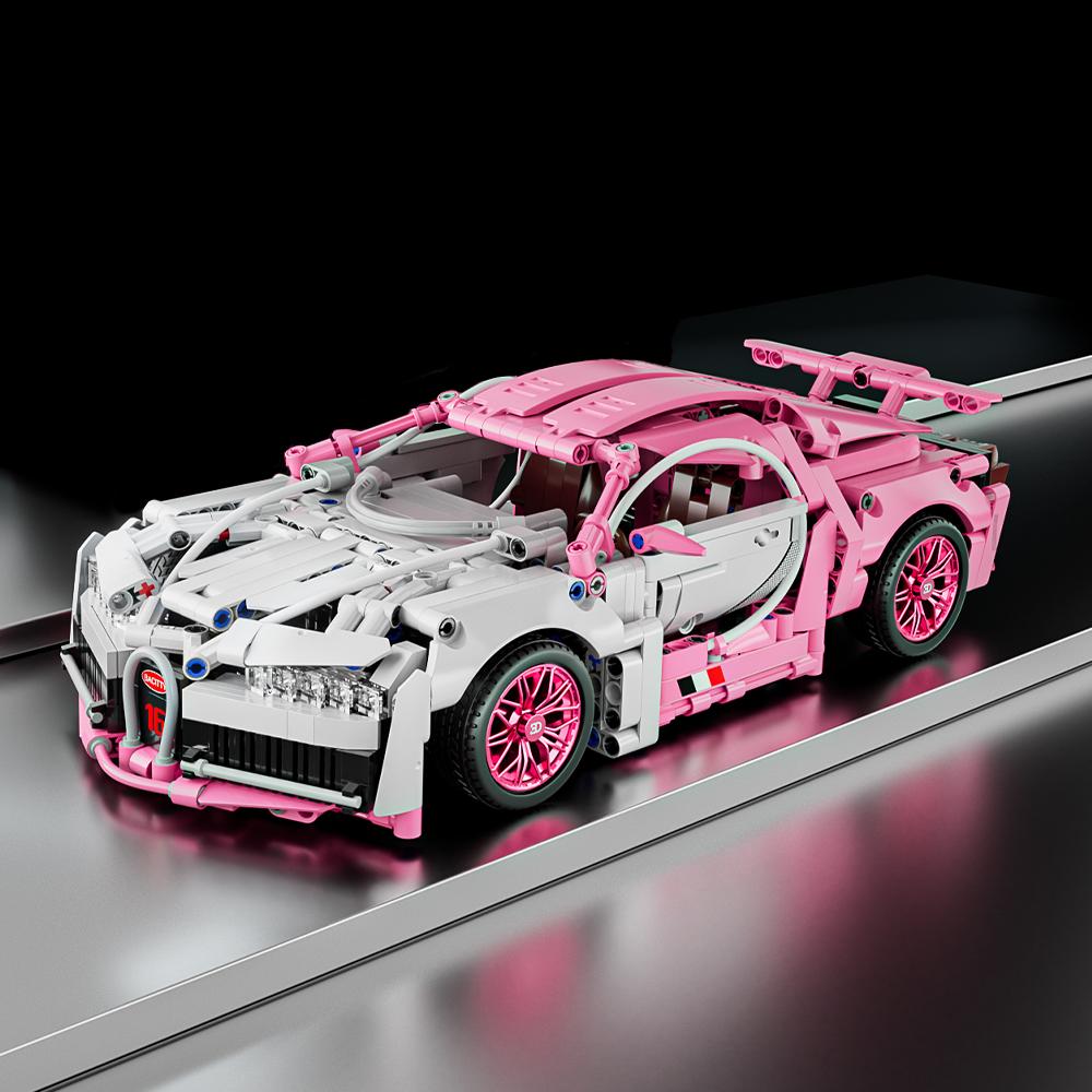 Technisches Rennsportauto 1280PCS Modellbausteine Stadt Mechanisches Geschwindigkeitsfahrzeug Supersportwagen Ziegel Puzzle Spielzeug Kinder Erwachsene Geschenk