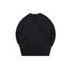 HERON PRESTON Heron Tape Crew Sweatshirt 'Black' Men's HMBA003F198080030488