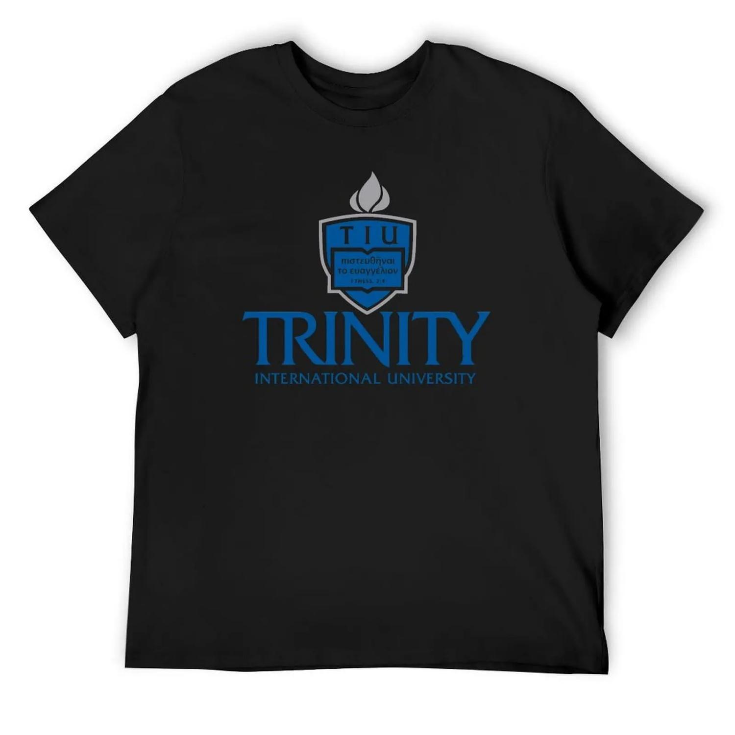 

Trinity International College T-Shirt quick drying vintage blanks oversizeds mens tall t shirts XXXXXL різнокольоровий