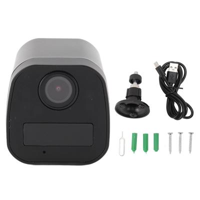 Security Camera IP66 Waterproof Motion Detection Night Vision 1080P 120 Degrees  Wide Angle 600mAh Indoor