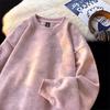 Męska bluza VUUG American Streetwear tie-dye z okrągłym dekoltem