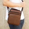 Men'S Leather Shoulder Bag Trendy Style Retro Messenger Bag Men'S Bag Shoulder Simple Casual