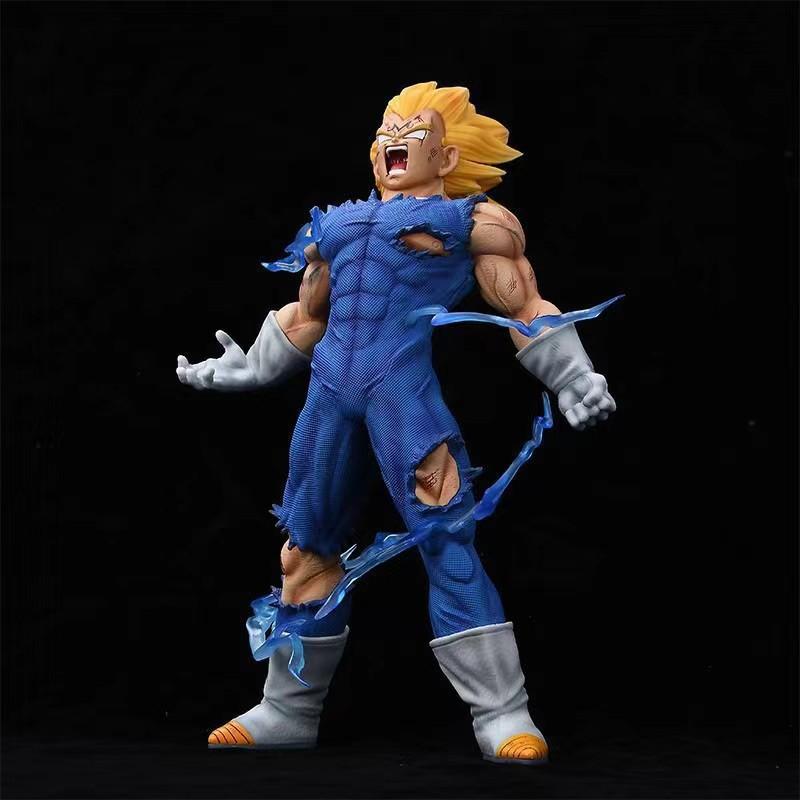 Dragon Ball Z Majin Vegeta Anime Figure Self-destruct Super Saiyan Action Figures Pvc Statue Figurine Model Toys Gift
