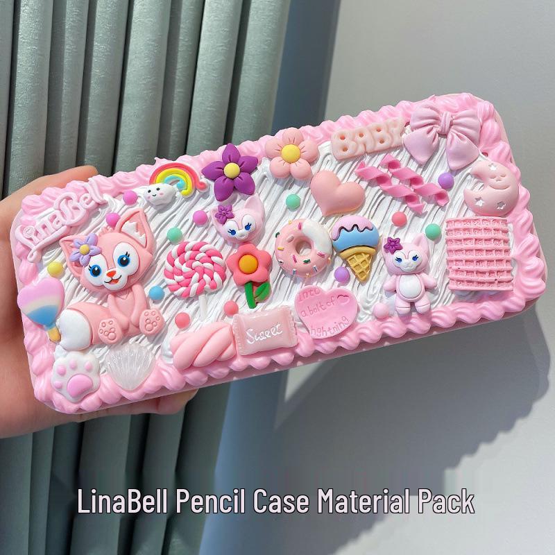 DIY Handgemachtes Cremeleim Stiftebox Set – Kreatives und Niedliches Schüler Schreibwaren Paket